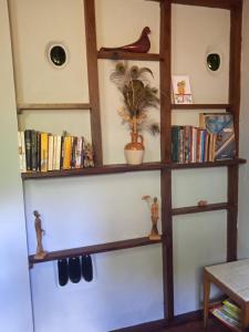 Biblioteket i feriehuset + 18 billeder