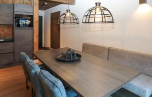 Η κουζίνα ή μικρή κουζίνα στο Appartment Mit Balkon