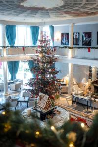 Χώρος καθιστικού στο Parkhotel Bremen – ein Mitglied der Hommage Luxury Hotels Collection