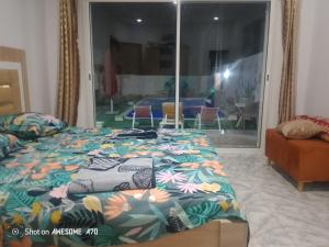 Un lugar para sentarse en Villa Mahbouba face à la mer