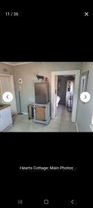 Køkken eller tekøkken på Heart's Cottage