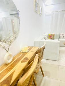 Χώρος καθιστικού στο Residence Arielle