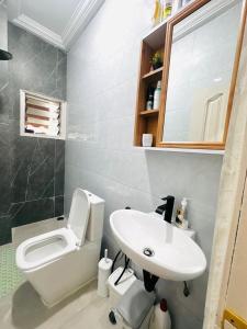 Ένα μπάνιο στο Residence Arielle