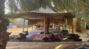 Zahrada ubytování Auberge Tembahjit