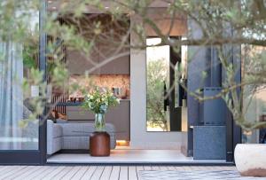 Χώρος καθιστικού στο Olijvenkraal Winelands Lodge