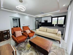 Khu vực ghế ngồi tại LACASA Kiyovu - Serviced Apartments