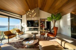 Et tv og/eller underholdning på Villa Rita - vue Lac