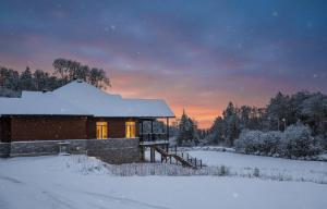 Το Entre lac et Fleuve - Nature & Comfort τον χειμώνα