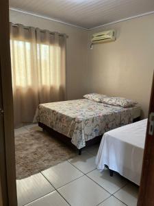 Postel nebo postele na pokoji v ubytování Habitacion Descanso Pantano Grande