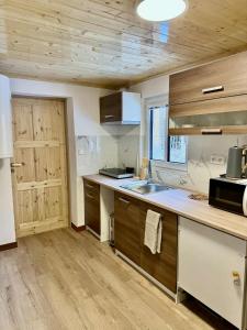 Η κουζίνα ή μικρή κουζίνα στο Apartmány u náměstí