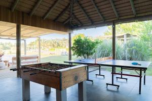 Πινγκ πονγκ στο Hermosa casa a estrenar en barrio privado El Quijote ή εκεί κοντά