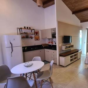 Η κουζίνα ή μικρή κουζίνα στο Solar Águas Pipa Prime