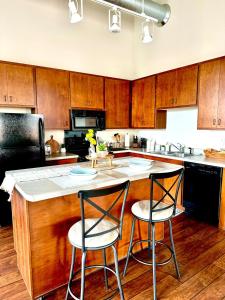 Køkken eller tekøkken på The Bellevue in Canal Park