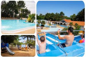 Πισίνα στο ή κοντά στο Les Pins Dorés- F125S - Clim- Animaux- Camping 4
