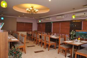 Restaurace v ubytování juSTa Sarang Rameshwaram
