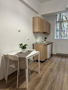 Køkken eller tekøkken på 27 RENT Apartments + 44 billeder