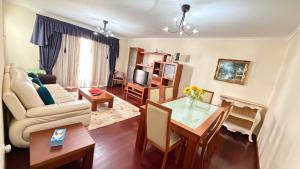 Posezení v ubytování Smarts Apartment da Ajuda