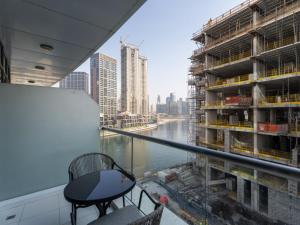 Μπαλκόνι ή βεράντα στο Dreamy Haven Studio in West Wharf