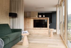 Χώρος καθιστικού στο Lärchenlodge SkySpa and Rooftop Pool inklusive Stubai SuperCard