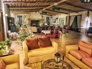 Et opholdsområde på Finca Fuente Magan