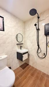 Ένα μπάνιο στο Me'Lawwa Studio -Private Pool-