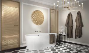 Koupelna v ubytování Taj Hessischer Hof, Frankfurt