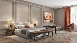 Posezení v ubytování Taj Hessischer Hof, Frankfurt