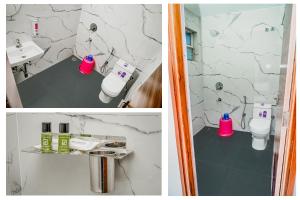 Un baño de Keerthis Comforts - Airport pick up or Drop INR 449