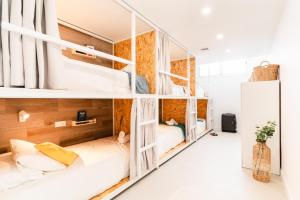 Ένα ή περισσότερα κρεβάτια σε δωμάτιο στο Bucio Coliving