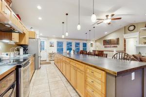 Køkken eller tekøkken på Middle Ledge Lodge