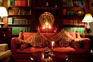 Χώρος καθιστικού στο Maryculter House