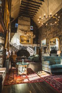 Χώρος καθιστικού στο Maryculter House