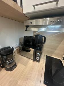 Η κουζίνα ή μικρή κουζίνα στο Magnifique appartement neuf Bellecour