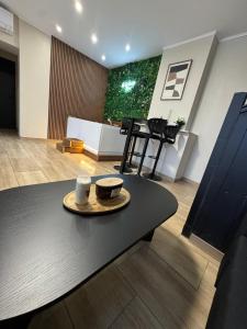 Χώρος καθιστικού στο La suite Nova - Jacuzzi