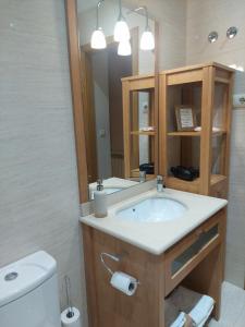 Koupelna v ubytování Apartamento Camino de Santiago + 6 fotografií