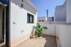 Bygningen som lejligheden ligger i