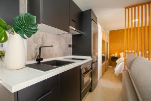 Køkken eller tekøkken på Atico en el centro de Sevilla