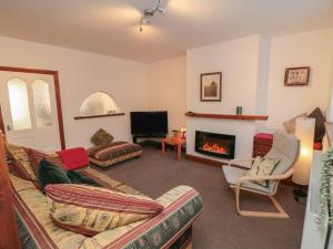 Et opholdsområde på Cliffe Cottage