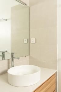 Et badeværelse på Blue Haven