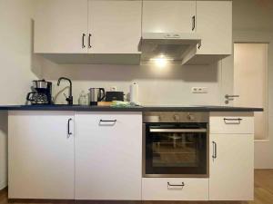 Η κουζίνα ή μικρή κουζίνα στο SAD262 große Monteurwohnung +5 φωτογραφίες