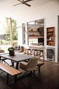 Η κουζίνα ή μικρή κουζίνα στο Bayt Bangalow