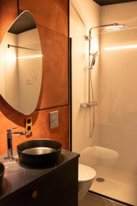 Koupelna v ubytování Hortensia 7 + 4 fotografie