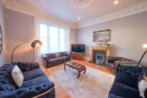 Μια τηλεόραση ή/και κέντρο ψυχαγωγίας στο Bruce on the Row-Historic Elegance near Edinburgh