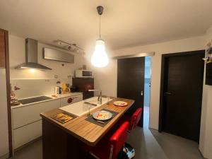 Køkken eller tekøkken på Studio la magie de Noël