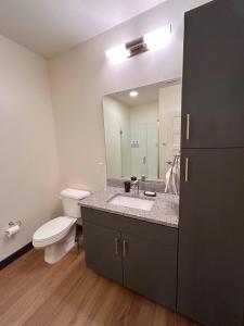 Et badeværelse på Luxe Studio - Barnes Jewish, Arch, Forest Park! + 9 billeder