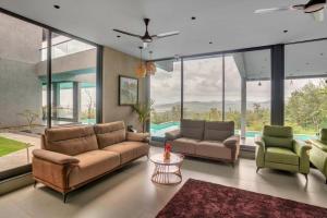 Χώρος καθιστικού στο SILA Secret Mirage