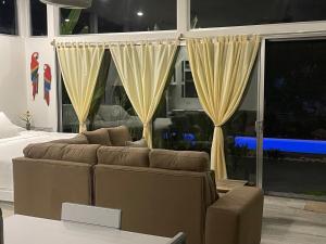 Χώρος καθιστικού στο Villas Pura Vida