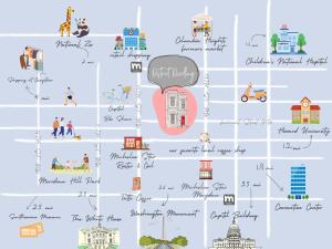 Κάτοψη του Luxury 3BR with Parking in Heart of DC - Steps to Metro