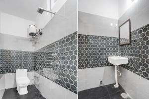 Ένα μπάνιο στο Hotel O SGT University Road Formerly Budhera