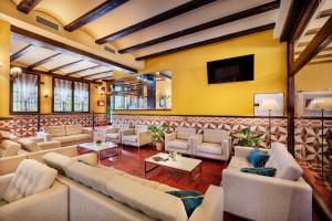 Гостиная зона в Hotel Rural Cazorla Posada del Cordobés